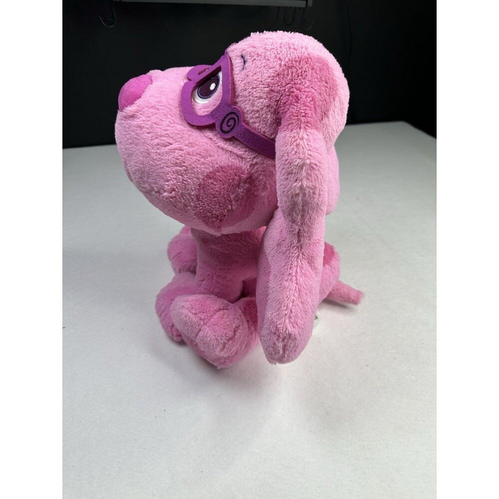 Blue's Clues and You‎ Magenta Plush Dog with Glasses Nickelodeon - Picture 5 of 11